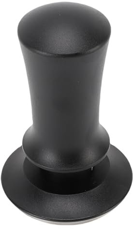 Manomissione del caffè da 51 Mm 304 Acciaio Inossidabile Calibrata Calibrata COLARE Strumento di Manomissione del caffè con Scala per la Casa Cafe con Design e Dimensioni (BLACK)