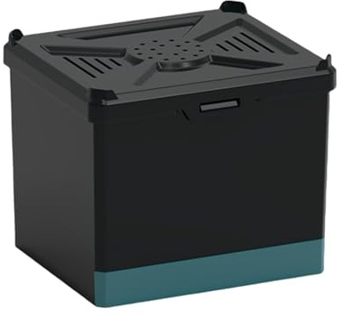 Litet reptilhölje, bön Mantis avelsbox, 10 x 9 x 9 cm, ventilerad livsmiljö, transparent material, lätt att rengöra design, perfekt för inomhusbruk, hem, klassrum, zoo, syror, skalbaggar