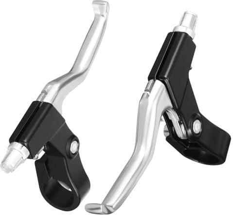 BESTonZON Fahrrad Bremshebel und Komfortablem Griff 2 Stück aus Aluminiumlegierung mit Starkem Halt für Mountainbike und Rennrad Zubehör