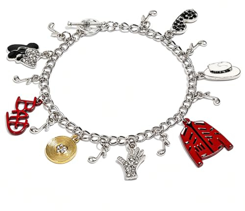 AICase Michael Gifts inspirerade armband strass tofs skjorta kostym handskar vinyl kostym vinylaffisch jacka varor minnessamling gåvor