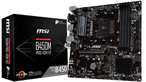 MSI B450M PRO-VDH V2 (Socket AM4/B450/DDR4/S-ATA 600/Micro ATX)