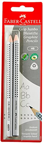 Faber-Castell 111992 - Bleistift Jumbo Grip HB, 2er Set