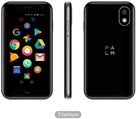 Palm Teléfono PVG100 (El pequeño teléfono desbloqueado premium), 4G LTE, memoria de 32 GB, titanio, desbloqueado