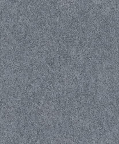 Rasch Tapeten Vliestapete (universell) Blau 10,05 m x 0,53 m Linares 617146