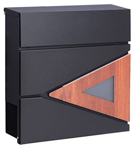 HIRNER Decorazioni Cassetta Postale a Doppia Porta Cassetta Postale per Montaggio a Parete Cassette postali per Cassette postali Esterne con Chiusura all-in-One, Facile Installazione Cassetta Postale