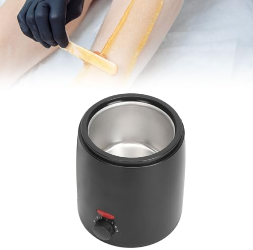 Calentador de Cera para Depilación de 35 W, Crisol de Fusión Rápida, Crisol de Calentamiento de Cera, Fundidor de Cera de 200 Cc, Máquina de Cera Caliente Portátil, Máquina