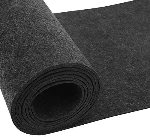 Yuragim Rotolo Di Tessuto In Feltro 40cm x 250cm x 3mm Venduto Al Metro, Feltro Decorativo Artigianale, Tessuto Non Tessuto per Artigianato, Creazioni, Patchwork, Stoffa per Cucito, Fai da Te, Auto