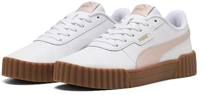 PUMA dam Carina 3.0Sneaker, 3 0 Vit Mauve Mist, 40.5 EU