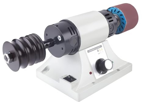 Macchina per lucidatura della pelle da 350 W, levigatrice per lucidatura della pelle, strumento per lucidatura della pelle da 0-8000 giri/min, macchina per lucidatura della pelle
