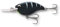LMAB Crankbait 5,5 cm Power Vibe 55F - 3 Lauftiefen, Floating - Wobbler Barsch, Crankbait Wobbler, Kunstköder Angeln, Barsch Wobbler, Spinnfischen Köder (Black Tiger, MR | Lauftiefe 2-3 m | 13 Gramm)