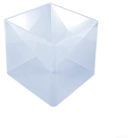 Silicone Pyramid for Crafting Make Custom Candle Holders, Planters, and More with Ease (1pc金字塔底座)