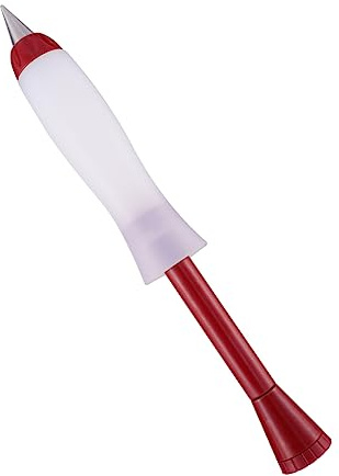 STOBAZA Silikon Sahne Paspelstift Kuchen Dekorationswerkzeug Für Cupcakes Und Gebäck Mit Abnehmbarem Spritzkopf Kinderfreundlich Und Leicht Zu Reinigen