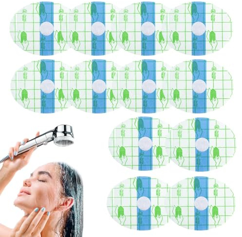 Lot de 100 autocollants auriculaires imperméables pour bébé – Bande d'oreille réglable pour , pour la natation, la douche, le surf, la plongée avec tuba – Bouchons d'oreille souples pour sports