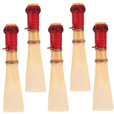BESPORTBLE 5 Stück Fagott Ersatzrohrblätter Mittelgroß Leicht Fagottrohrblätter Für Anfänger Holzblas Fagott Ersatzrohrblätter Fagottrohrblätter Für Profis Rohrblatt