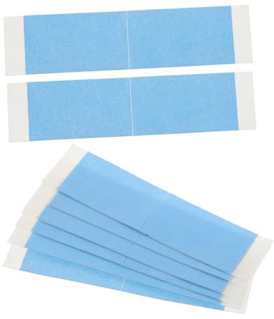 VICASKY 8 pièces Ruban Adhésif Double Face pour Perruques Bande Biocompatible Imperméable et Résistante Transpiration Maintien Fort pour Extensions et Lace Wigs sans Irritation