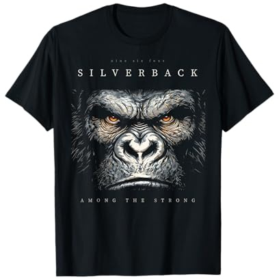 96.4% Silverback Gym Apparel, Body Building, Strongman, Ape T-Shirt