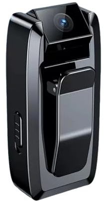 Kroppskamera Bärbar digital videobandspelare Police BodyCam Miniatyrvideokamera Actionkamera DV för arbete, resor(8GB)