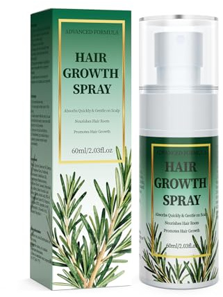 Hair Growth Serum with Rosemary Oil & Batana Oil for Women & Men 60ml | Support for Hair Loss | Strengthening Care for Thinning Hair | Supports Hair Growth | Fast Absorbing | Hair & Beard Care