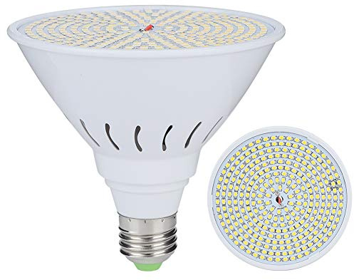 Aramox Grow Light ABS LED-växttillväxtlampa E27 290 LED-chips 85V Till 265V 120 Graders Stråle 50000H för Krukväxter för Inomhusträdgårdar Plantor Växthusbruk