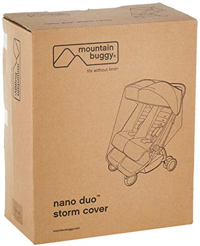 Mountain Buggy Nano Duo Storm Cover, Clear
