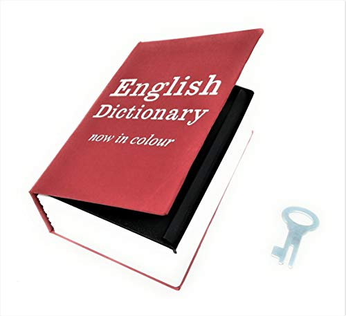 TEMPO DI SALDI Dizionario Cassaforte Scatola Porta Valori Libro Cassetta Sicurezza Segreta