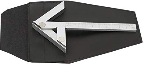 Cerca Centro per Legno, Calibro Quadrato di Centraggio, Cercatore Quadrato Di Centraggio 100 * 70 mm, Quadrato Per Inquadratura Rapida Per Angoli Di Misurazione Accurati