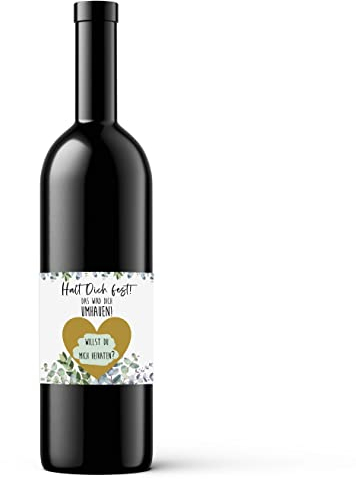 Flaschenetiketten zum Rubbeln 3 Stück für Weinflaschen und Sektflaschen Rubbellos Schwangerschaft verkünden