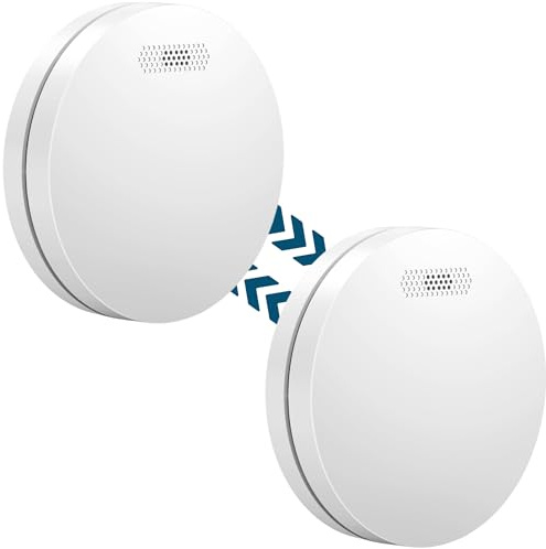 Aroha Safety Pro Mini Brandvarnare med 10 års Batteri - Rökdetektor, Brandlarm