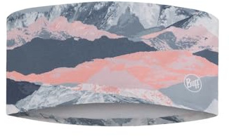 BUFF | Stirnbänder Thermonet Headband Warm, Komfortabel, Recycelte Materialien, Leicht, Atmungsaktiv, Wärmedämmung, Schnee Männlich Weiblich Einheitsgröße Rot