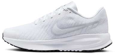 Nike Run Defy Löparskor för män, White/Pure Platinum/Black, 41