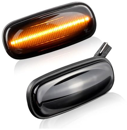 Huhpa 2 Stück Seitenmarkierungsleuchte Blinkerlampe for Land Rover Discovery 2 1999–2004 Defender Freelander 1 2002–2005