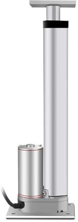 Elektriskt linjärt ställdon 12 V 24 V – aluminiumlegering, dubbel platt bas för dragsängar, rullstolar, dörröppnare, TV-lyft