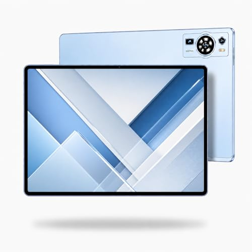 Tablet 10,1 Zoll Android 15 mit Tastatur und Maus, 16GB RAM 256GB ROM, 4G LTE Dual SIM, WLAN 6, Octa-Core, 8000mAh Akku, IPS HD Display, USB-C