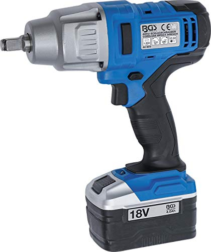 BGS 9919 | Akku-Schlagschrauber | 520 Nm | max. 16000 U/min | 18 V | mit Li-Ion-Akku | 12,5 mm (1/2) 4-Kant | im Koffer