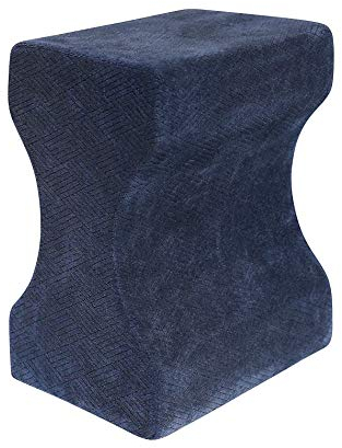 HelpAccess® Oreiller en Mousse à Mémoire de Forme, Oreiller de Genou Le Soulagement de Sciatique, Oreiller de Jambe de Mousse de Mémoire | Coussin pour Genoux Dormir | Relax Genoux