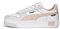 PUMA Femme Carina Street Shoes, Puma White Rose Dust Feather Gray, 38 EU