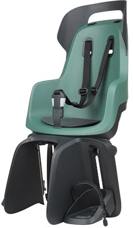Bobike 8012300015 GO Maxi CFS XR Rear Child Bike Seat For Luggage Rack, Baby Back Seat From 9 Months To 6 Years, Max 22 kg, Adjustable Footrests, Armrests, Bike Carrier, No Tools Required, Peppermint