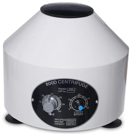 ESASAM Centrifugeuse de Sang électrique Centrifugeuse à Plasma Laboratoire de centrifugeuse numérique 1790xg 4000 TR/Min Machine de centrifugeuse de Bureau pour Pratique médicale pour expérience