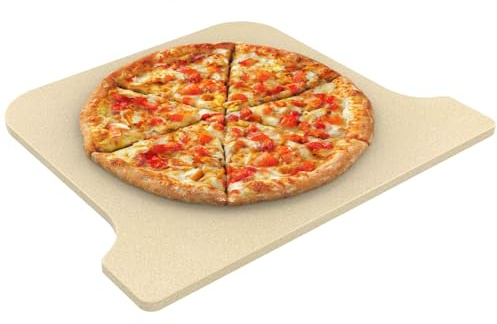 Outspark Cordierit Backstein für Ooni Koda 16, rund, hitzebeständig bis 760.0 °C, knusprige Kruste, Zubehör für Backofen und Grill