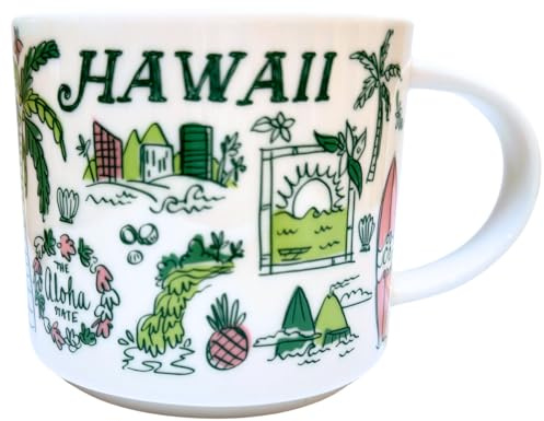 Starbucks Been There Series Hawaii Tasse en céramique, 414 ml