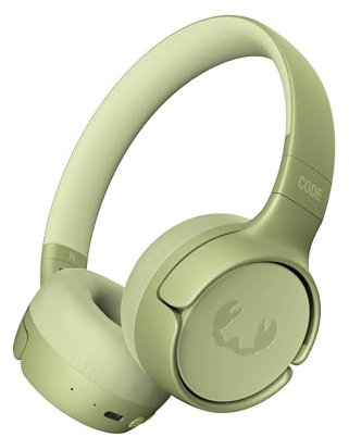 Fresh 'n Rebel Code Fuse, Casque Bluetooth sans Fil Supra-Aural, 30h D'Autonomie, avec Microphone et Assistant Vocal, Commandes de Volume et Boutons de Lecture/Pause, Pliable (Wild Green)