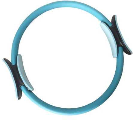 Pilates Ring - 36 cm Fitness Ring with Non-Slip Handles, Resistance for Home Training, Yoga & Pilates, Muscle Building for Legs, Abdomen, Arms & Butt