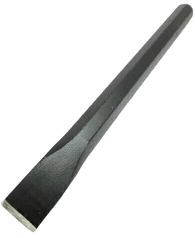 Dunnet Tools Cold Steel Chisel 10 Professional Hardened Steel Masonry Chisel, Heavy Duty Brick and Concrete Chisel Set, Durable DIY Construction Tool with Wood Chisel for Woodworking & Bricklaying
