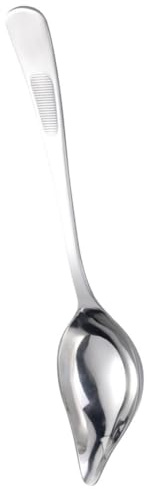 DIYEAH Louche à Sauce Acier Inoxydable Cuillère à Soupe pour Cuisson Manche Long Ergonomique Ustensile de Cuisine Polyvalent pour Maison et Restaurant
