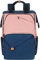 Mochila Hap Tim para ordenador portátil, mochila de viaje para mujeres, mochila de trabajo rosa (7651-BP)