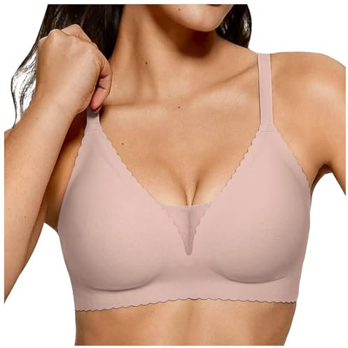 TYUIOP Push up Sports Bra Plunge Bra add Cup Size Strapless Tops Nursing Bras Breastfeeding g Cup Back Smoothing Pushup Plus Size hideback Fat Women's Strapless Bras Underwire
