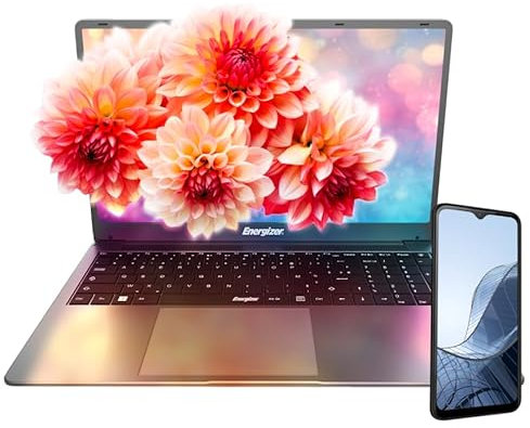 Energizer MEGAPACK EnergyBook 17 + tel U683S Ordinateur Portable 17,3'' HD+, PC Portable Intel Celeron, RAM 8 Go, SSD 256 Go, Windows 11, Clavier AZERTY (Français)