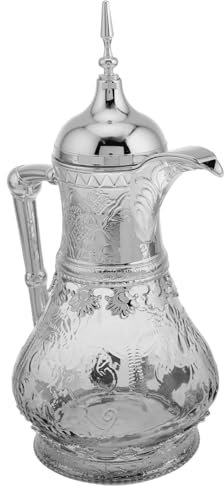 Cabilock Tetera De Agua Fría De Oriente Medio Jarra Grande Para Helado Jarra Para Café Y Bebidas Decoración Para Jarra Para Del Refrigerador Jarra Para