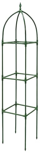 Enrejado para Plantas de Exterior - Estructura Vertical de Altura Ajustable para Jardín | Enrejado Metálico para Plantas,para Balcón Hogar Exterior Decoración de Eventos Cultivo de