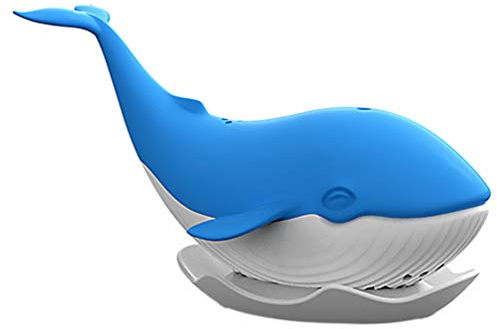 Luxshiny Whale Tea Bag Tea Strainer Silicone Infuser Straining Tool for Home Office Camping Travel Brew